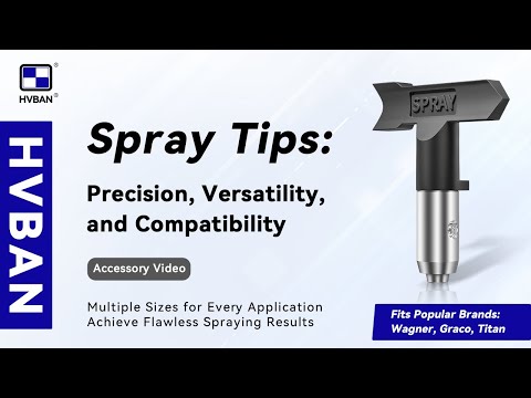 Must Have Airless Spray Tip! All About HVBAN Spray Tip