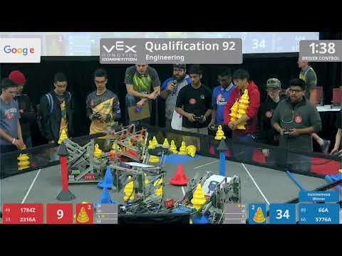 2018 VRC Engr Q92 - 1784Z 2316A vs 66A 5776A - 92 to 59