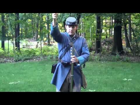 Loading & Firing a Civil War Musket