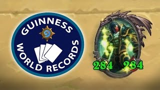 144 cartes jouées en un tour - Record Hearthstone
