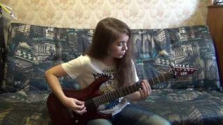 Decyfer Down - Nothing More (guitar cover with improvisation solo)