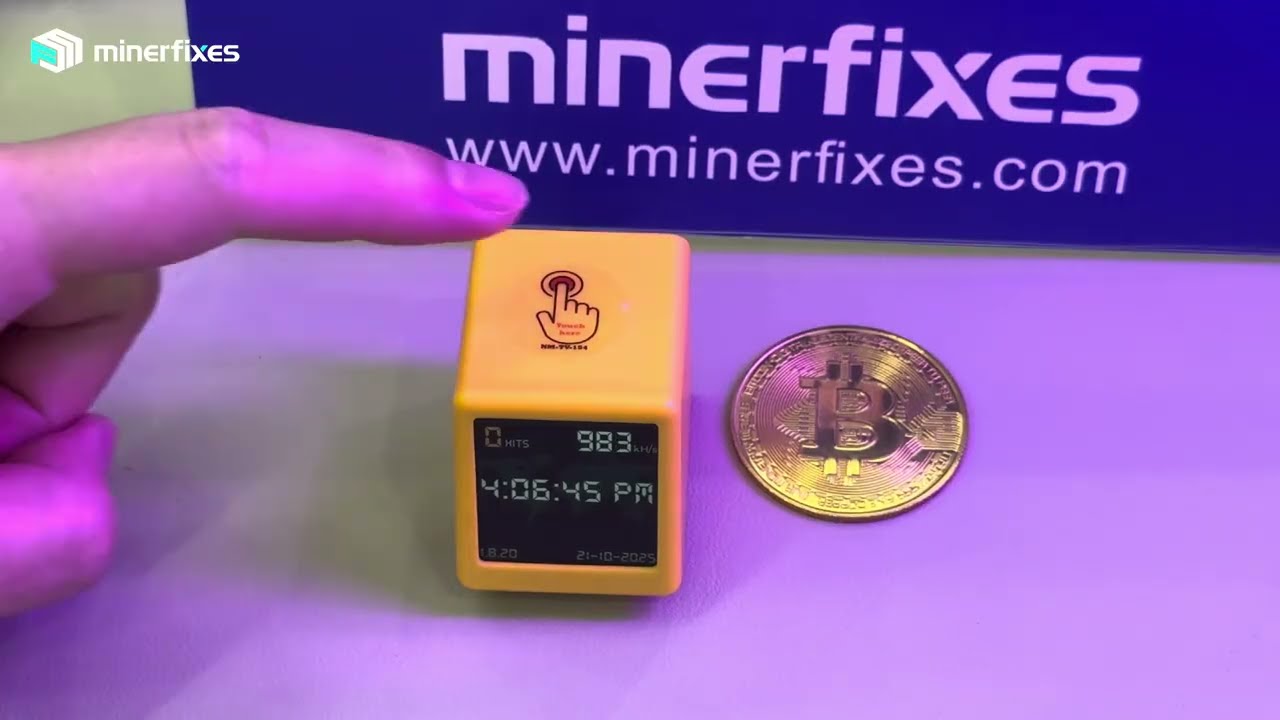 NerdMiner TV 1000Kh/s SoloMiner Bitcoinminer Configuration Tutorial Video