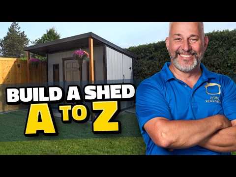 DIY How to Build a Shed A to Z