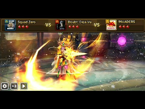G3 SIEGE (EU S4): Squad Zero vs Doubt: Deja Vu vs !NVADERS (Summoners War)
