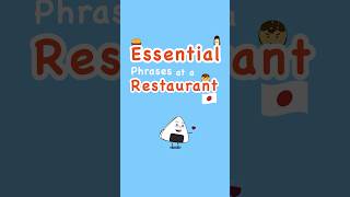 Download lagu Japanese Conversation - Essential Phrases at a restaurant #japaneseconversation mp3