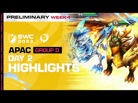 HIGHLIGHTS | ASIA-PACIFIC Preliminary Group D DAY 2 | SWC2023 | Summoners War
