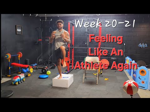 Week 20-21 Achilles Update : Feeling Like An Athlete Again! 
