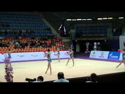 ISR junior group 5 balls Grand Prix Moscow 2015 All-around (1)