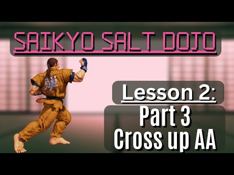 Saikyo Salt Dojo: Cross up Anti air | SFV Beginner Guide