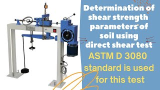 Direct Shear Test part 2| Determination of shear strength parameters of given soil sample|Engg World