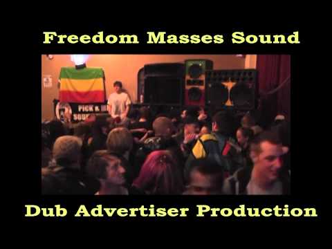 FREEDOM MASSES SOUND SYSTEM -  Cancer Dub @ BIG WESTERN  MOSS SIDE MANCHESTER