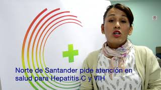 Norte de Santander y Cúcuta exigen
atención en salud para la Hepatitis C.