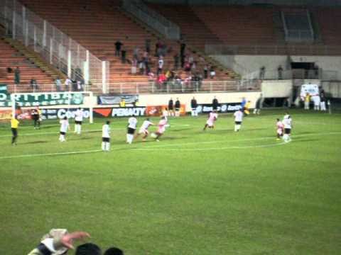 Coritiba 3 X 1 Náutico - Gol Penalti Náutico - Brasileiro Série B - Arena Joinville - 07-09-10