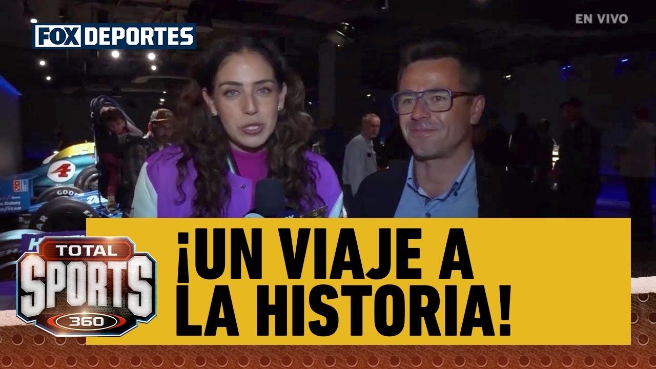🏎️🔥 Giselle y Oriol recorrieron por el Museo del Indianapolis Motor Speedway | Total Sports.