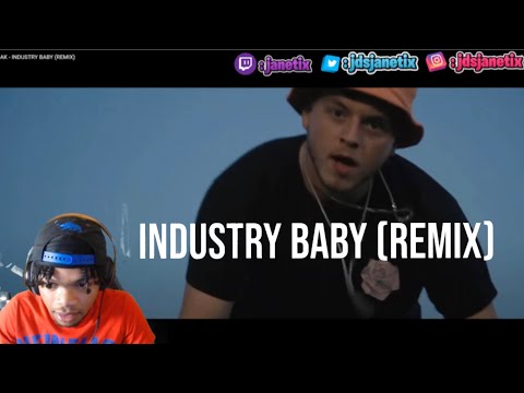 AK MADE AN INDUSTRY HIT!!! | AK - INDUSTRY BABY (REMIX) (REACTION!)