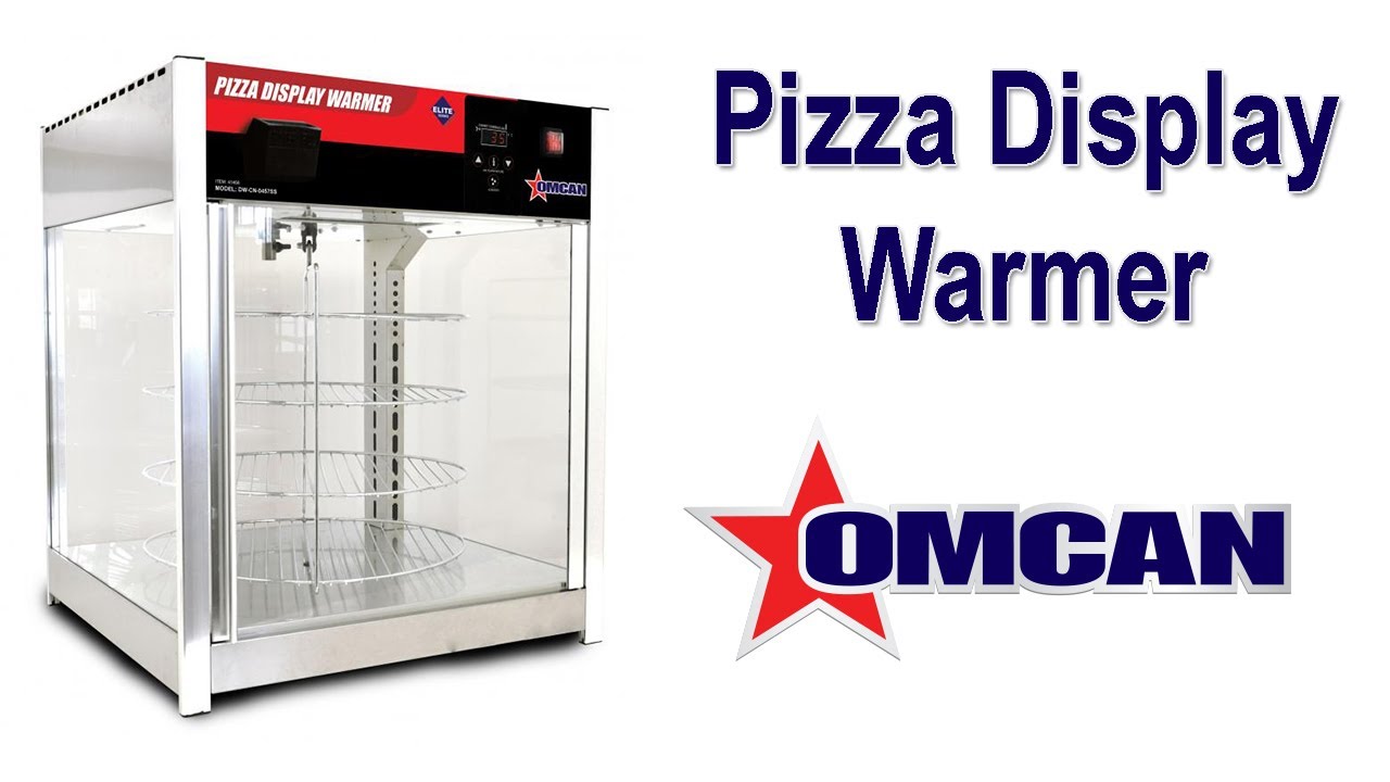 Video thumbnail for 24" Pizza Display Warmer, Self-Service – 110 V, 1500 W