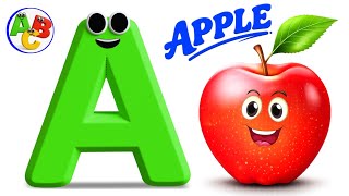 Download lagu ABC Phonics Song for Kids | Learn A to Z Alphabet | A is for Apple 🍎 || Nursery Rhymes For Kids mp3