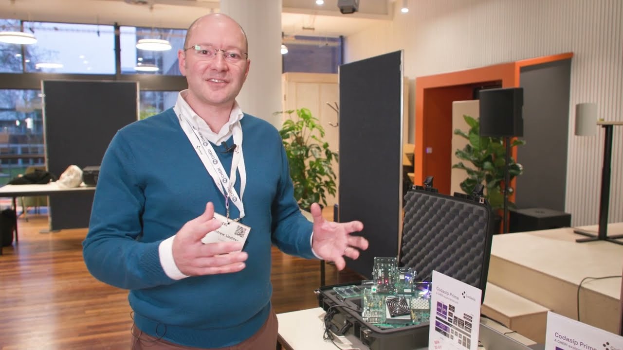 Commercial CHERI RISC-V Processors Demo - Codasip | CHERITech'25