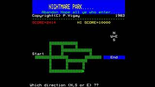 Nightmare Park (Paul Vigay) (longplay) for the BBC Micro