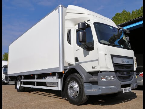 DAF LF 230   18 TON BOX TLIFT   FN17 BZK