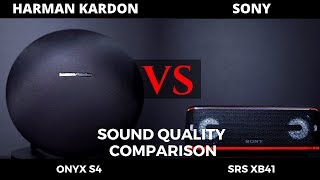 Sony SRS XB41 Vs Onyx Studio 4 - Sound Quality Comparison
