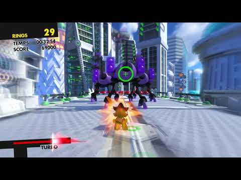 Sonic Forces : Stage 23 Metropolitan Highway Speedrun - 1:01.09 -