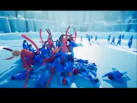 TABS 10 Monkey Kings VS 100 Halflings (New Dynasty Faction!)