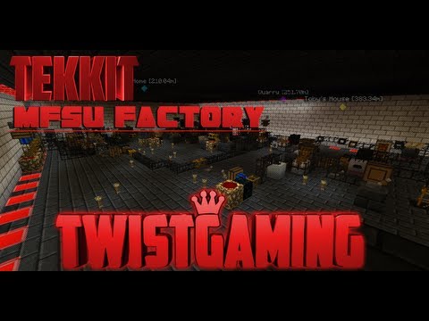Tekkit - MFSU Factory tour