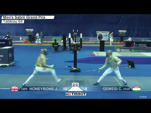 FE 2018 162 T64 02 M S Individual Moscow RUS GP BLUE GEMESI HUN vs HONEYBONE GBR