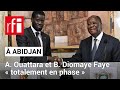 Alassane Ouattara et Bassirou Diomaye Faye « totalement en phase » • RFI
