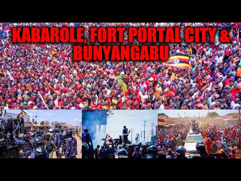 LIVE: Bobi Wine Heads to KABAROLE, FORT PORTAL CITY & BUNYANGABU.– Its already Massive! | Day 60