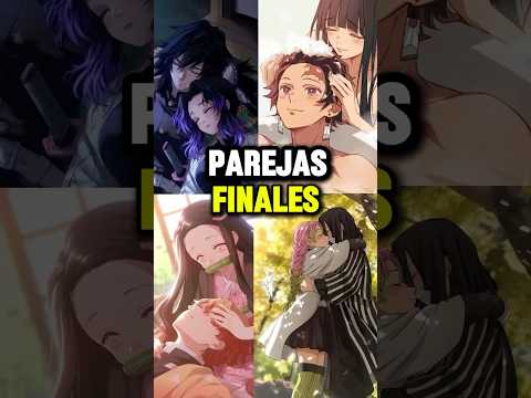 Todas las parejas al final de Kimetsu no Yaiba 🥰 #demonslayer #kimetsunoyaiba  #anime