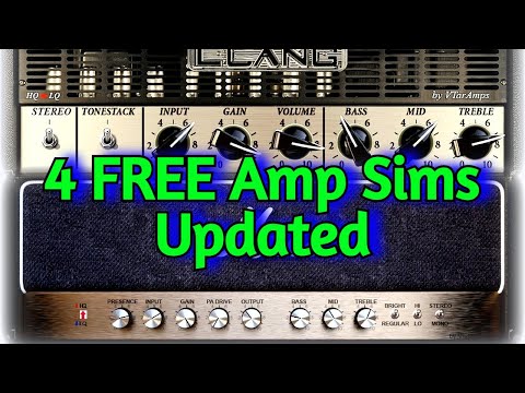 4 FREE GUITAR Amp Sims Updated - VST Plugins by VTar Amps - Mesa Boogie, Engl, Fortin & Marshall