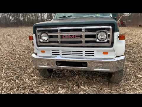 1976 Gmc c60 big block walk around