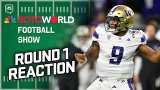 Michael Penix Jr.’s Shocking Selection, Best Round 1 WR Fits | Rotoworld Football Show (FULL SHOW)