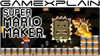 Super Mario Maker - Thwomps Are Your Friends (Direct Feed - SDCC)