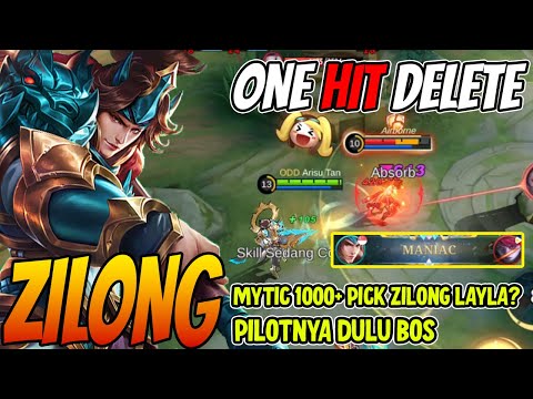 ZILONG ONE HIT DELETE ALL ENEMY - Zilong Best Build 2023 - Build Zilong Tersakit 2023 ~ MLBB