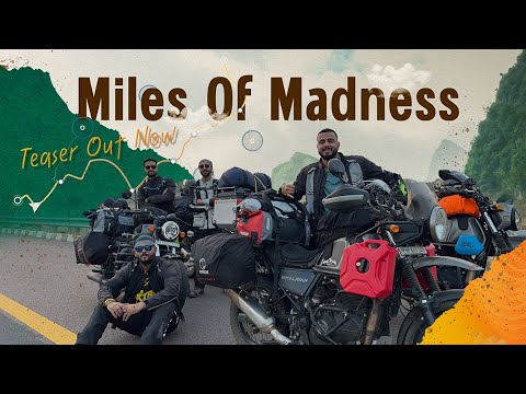 Miles of Madness | Team Hard Bike Ride Across India – Teaser