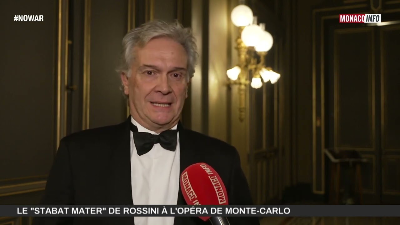 Le Stabat Mater de Rossini à l'Opéra de Monte Carlo