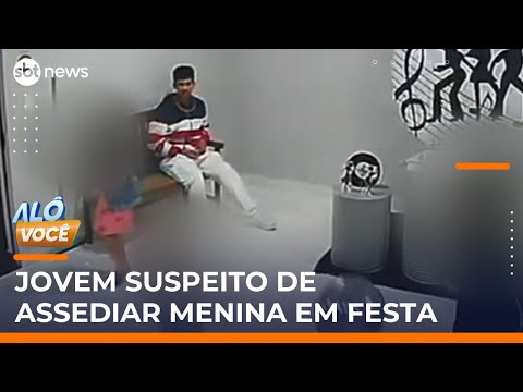 Flagrado abusando de criança em festa de família é procurado pela polícia | #AloVoce