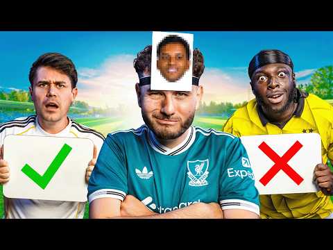 FOOTBALL WHO AM I (He BOTTLED it) 😂