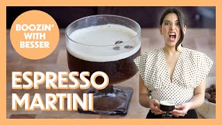 How to Make an Espresso Martini | Boozin' with Besser | Elena Besser | 2021
