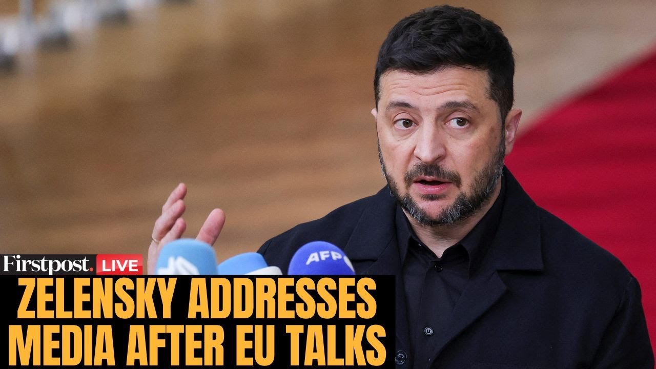 EU Summit LIVE: Ukrainian President Zelensky Holds Press Conference After EU Leaders Meeting | N18G