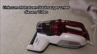 Hoover MBC500UV, Ultra Vortex Matratzenreiniger, Rot, Unterstützt Allergiker, gibt Lebensqualität