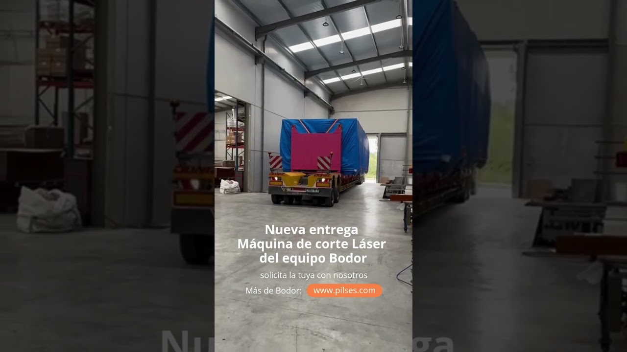 Nueva entrega Maquina Láser del equipo Bodor #BodorLaser #CorteLáser  #Innovación #Maquinaria #laser