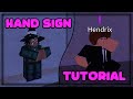 How To Obtain Your Handsigns | Fire Force Online