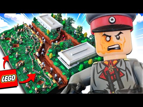I Built the BIGGEST LEGO WW1 Trench Battle and Learned This One Thing