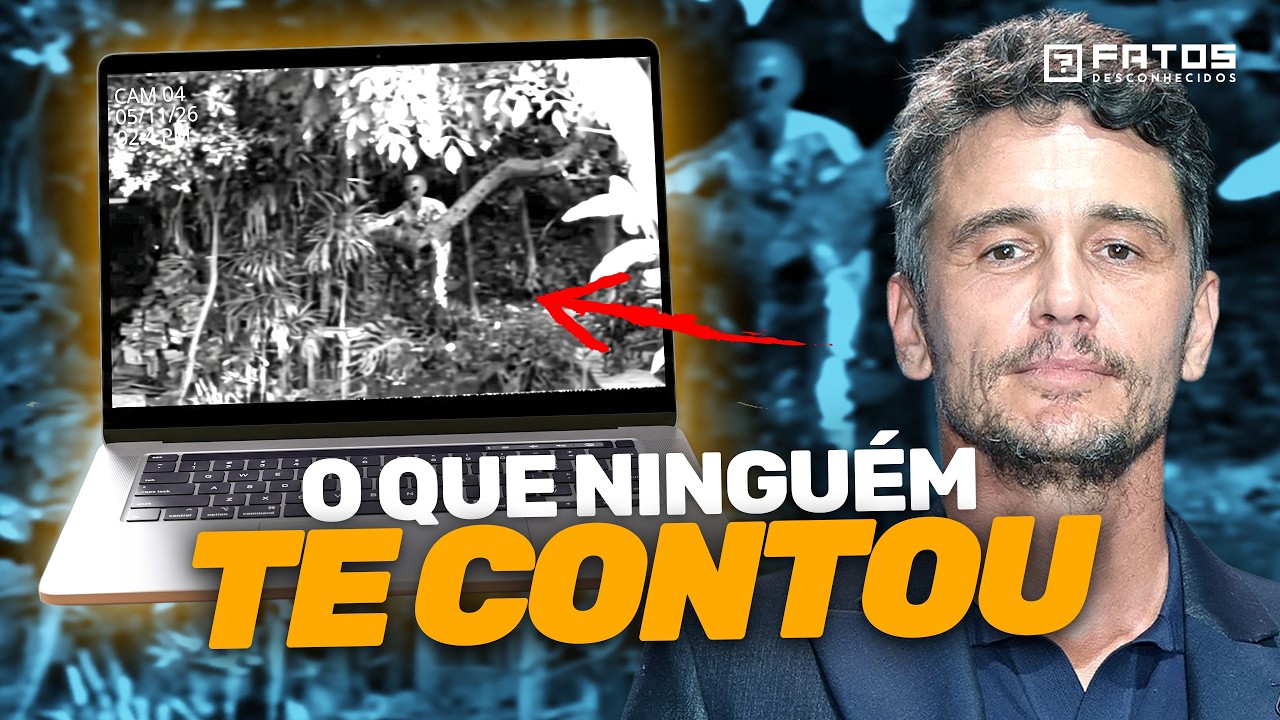 Ator americano James Franco mostra imagens de ALIEN em sua GARAGEM!