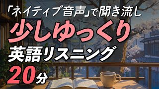 初心者向け | 少しゆっくり、ネイティブ音声で聞く！英語リスニング【331】