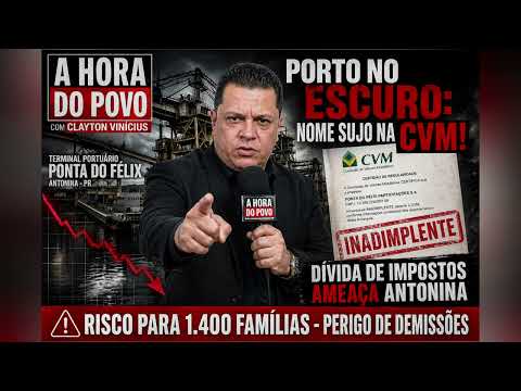 🚨 RECORDE DE CARGA OU RECORDE DE INCERTEZA? O PORTO DE ANTONINA NO ESCURO! 🚢📉